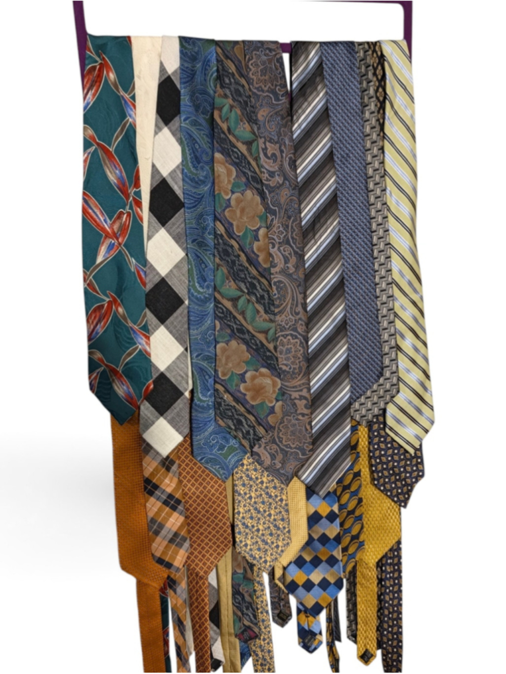 Lot of 20 ties vintage + modern